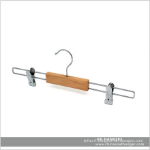 Extension Clips en bois cintre bas pantalon jupe Toursers Hanger